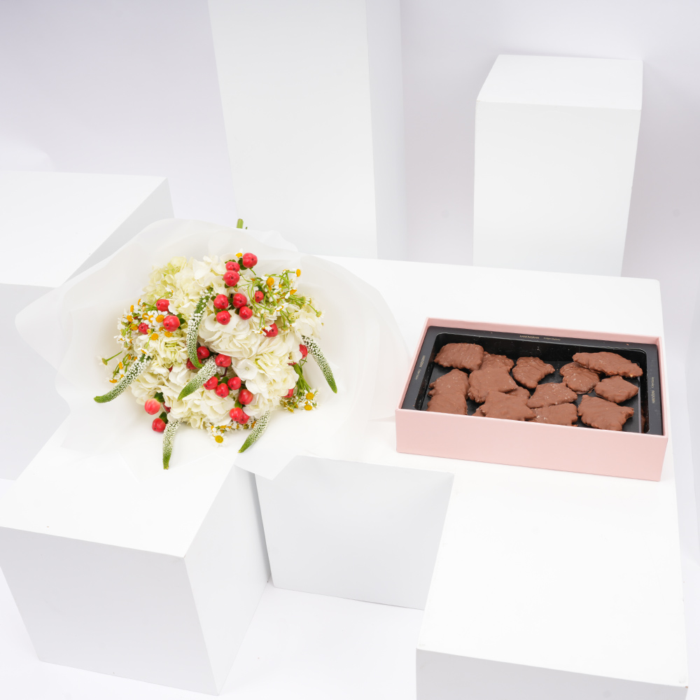 هنوفيرين شوكولاته دولسي كريبي | زهور