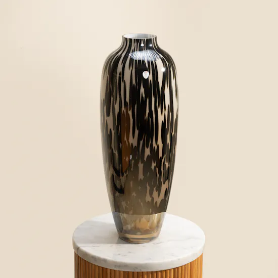 Floward Black Opal Unique Glass Vase