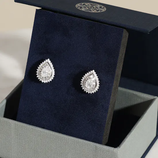 Hilia Teardrop Silver Women’s Earrings