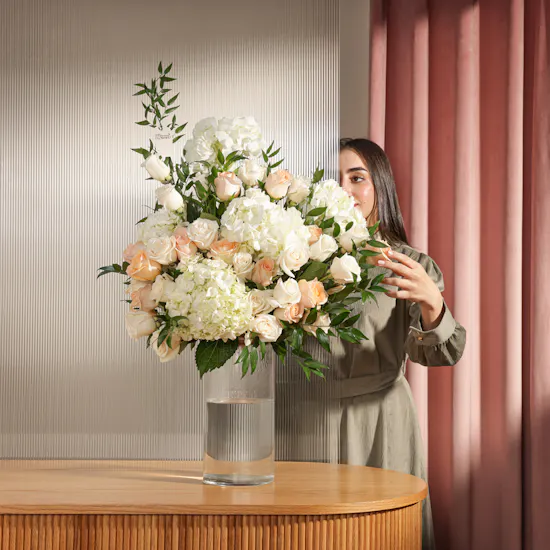 Delicate Harmony Flower Vase
