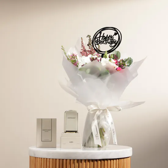 Ajmal Aristocrat Coastal Men Perfume | Flowers Bouquet
