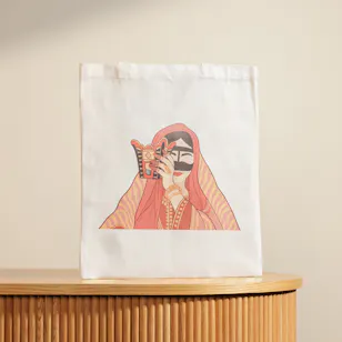 Glossy Touch Omani Women’s Day Tote Bag