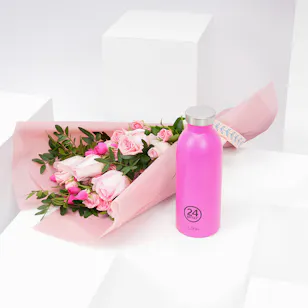 24Bottles | Pink Blooms Bouquet 24Bottles | Pink Blooms Bouquet