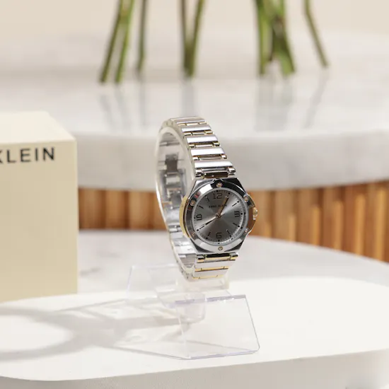 Anne Klein Quartz Stainless Steel Women’s Watch | Graceful Elegance Flowers