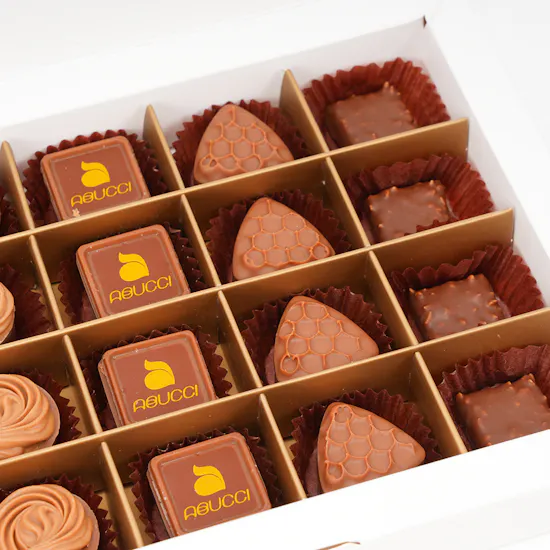 Abucci Chocolate Box | Everlasting Red Rose