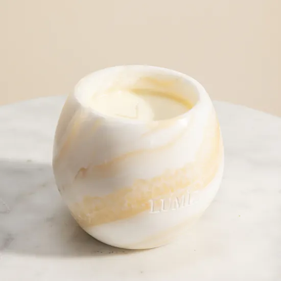 Lumiz Candles Papaya Éxotique Big White Candle | 850g