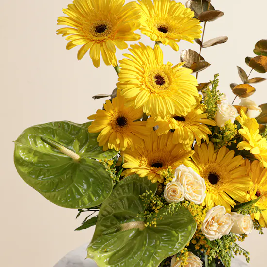 Moonlit Charm Flowers Vase