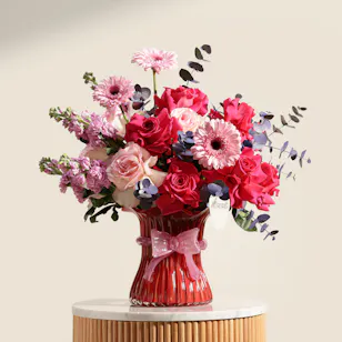 Enchanted Blush Flower Vase
