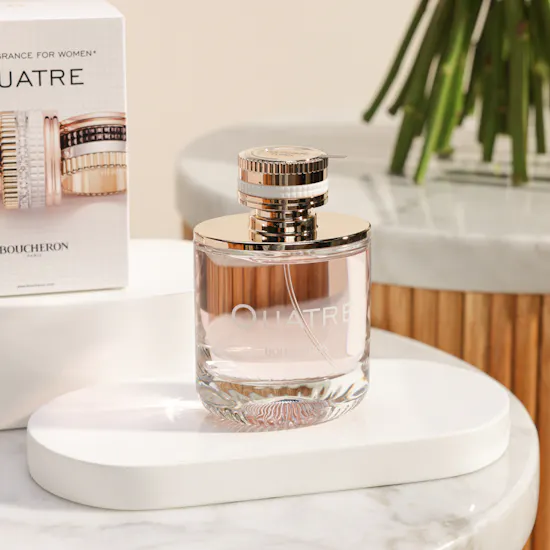 Boucheron Quatre Women's EDP | Charming Flowers Bouquet
