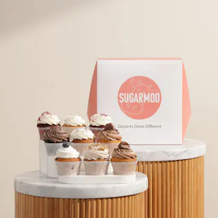 SugarMoo Assorted Cupcake Set SugarMoo Assorted Cupcake Set