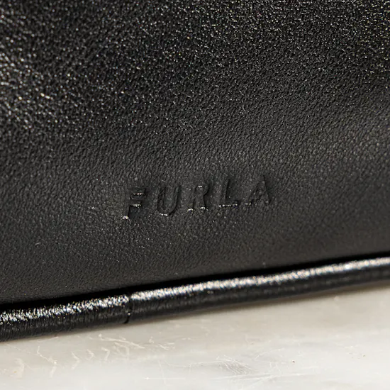 Furla Lily Black Leather Women's Pouch