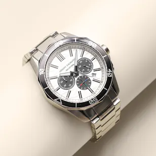 Armani Exchange Spencer Silver Chronograph Men's Watch Armani Exchange Spencer Silver Chronograph Men's Watch