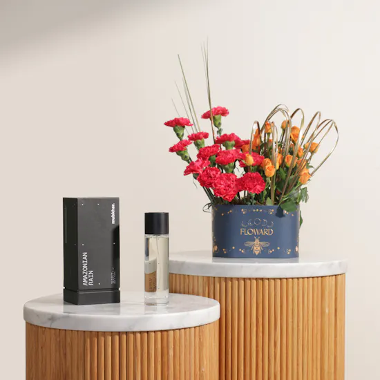عطر أمازونيان رين من مبخر | صندوق زهور راقي