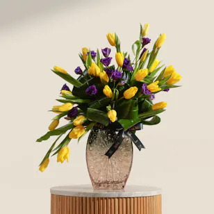 Sunlit Joy Flower Vase