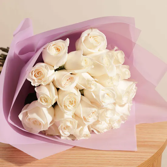 Purity Rose Bouquet