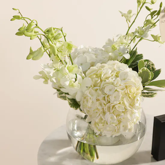 Dkny Green Crystal Gold-Tone Hoop Earrings | Bright Flower Vase