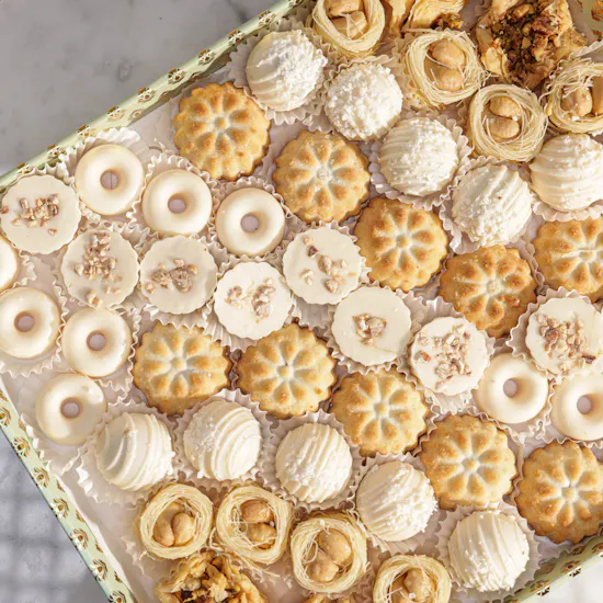 NJD Assorted Arabic Sweets | 61 Pieces