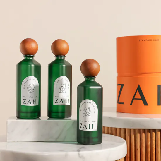 مجموعة عطور المنزل الثلاثية من زاهي