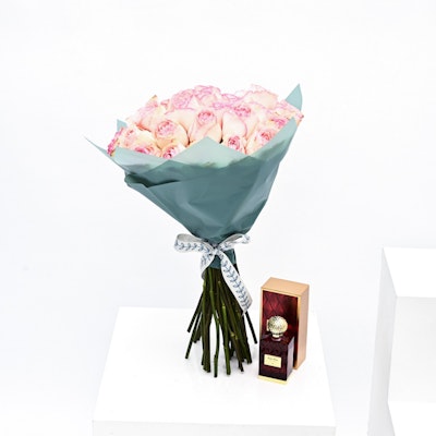 35 Rose with Balas Rose Eau De Parfum by Ibrahim Alqurashi 