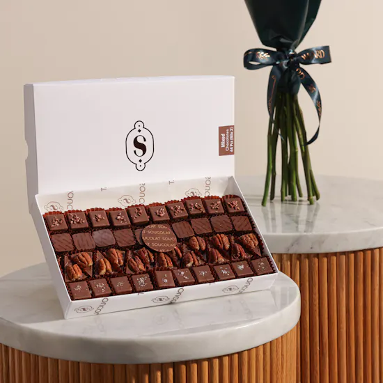 Soucolat Mixed Chocolate Box | Luxury Care Flowers