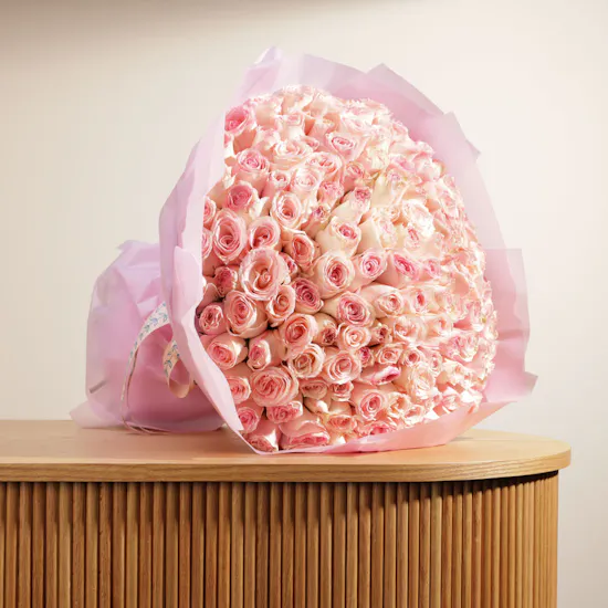 Pink Happy Birthday Big Bouquet
