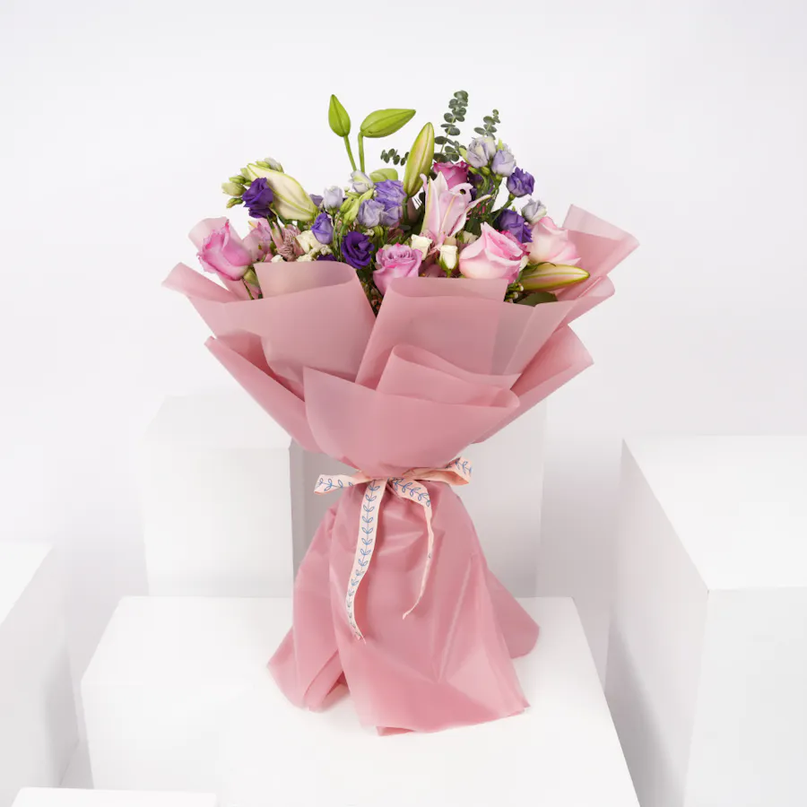Royal Pink Bouquet  2
