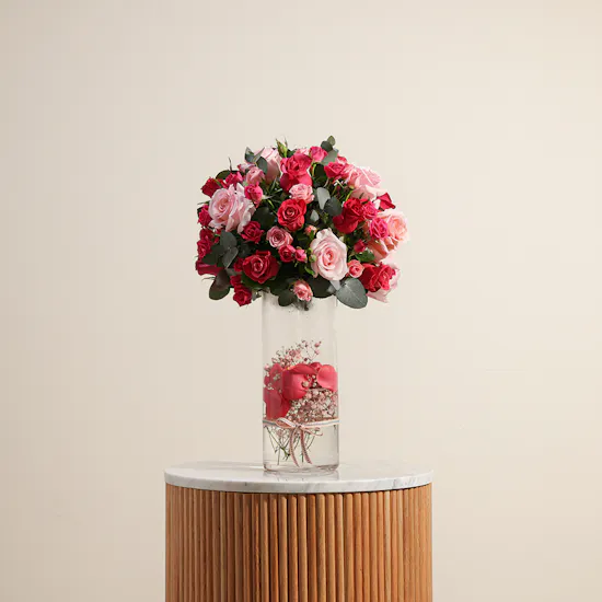 Birthday Flowers Vase