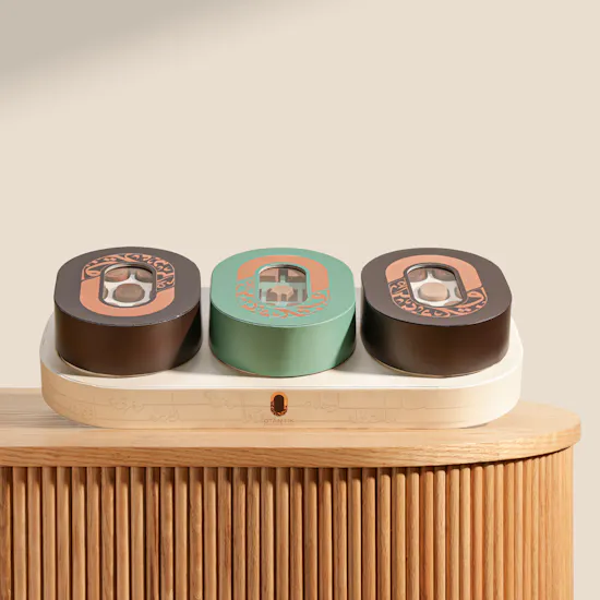 Otantik Sweets Trio Chocolate Oval Box