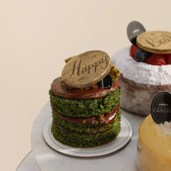 Laviviane Personalized Slider Cake Box