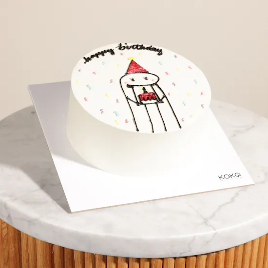 Koko Happy Birthday Chocolate Cake