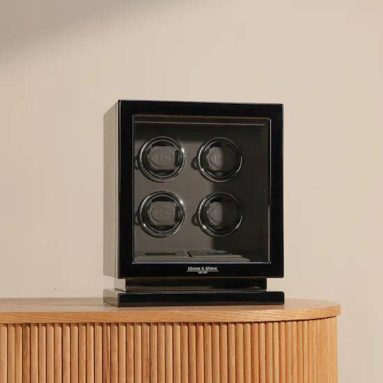 Heisse & Söhne Rome 4 Ebony Watch Winder