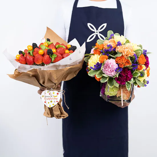 Fruit Bouquet Get Well Soon