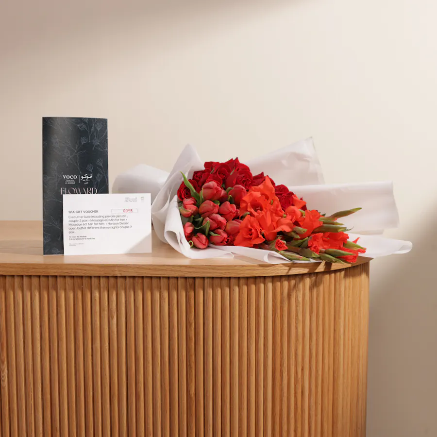 Voco Hotel Couple Night Stay | Romantic Flowers  3