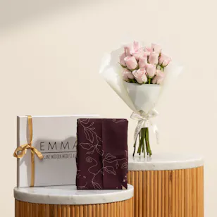 Emma Jannah Scarf | Floral Reverie Bouquet