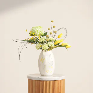 Keramos Studio Little Prince's Garden Flower Vase