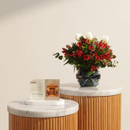 Body Focus Deep Care Package Voucher | Spirited Flower Vase