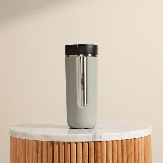 Nespresso Large Smokey Blue Travel Mug