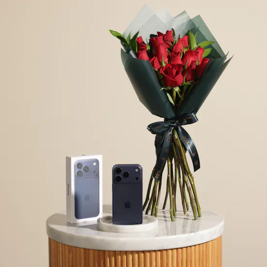 Apple iPhone 17 Pro Deep Blue 256GB | The Heart’s Choice Flower