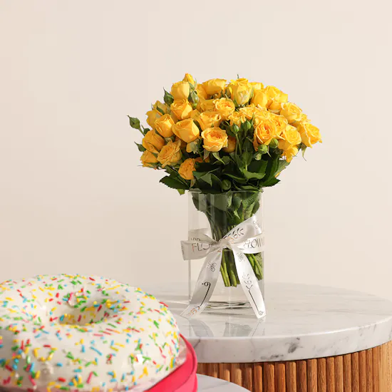 DOH! Congrats Donut | Elegant Flowers