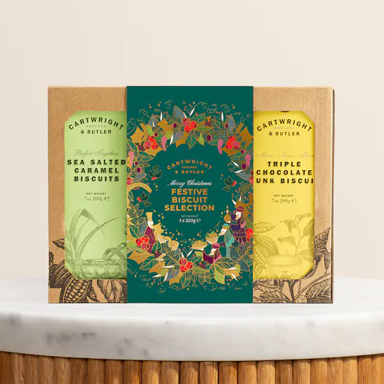 Cartwright & Butler Festive Biscuit Selection Box