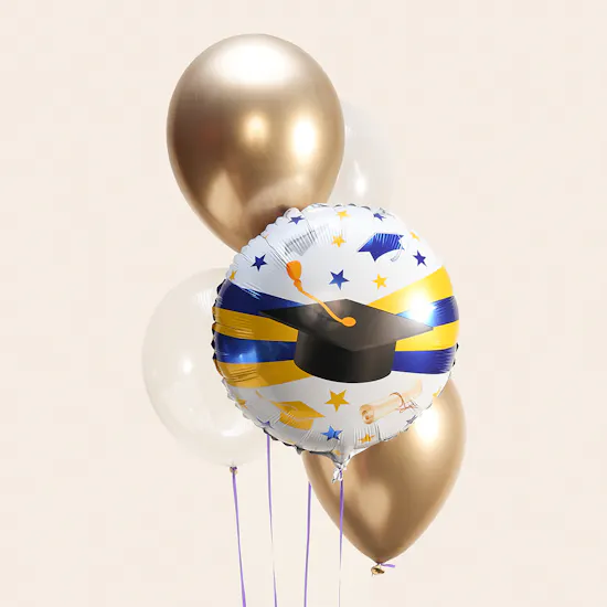 Floward Graduation Cap Balloon Set