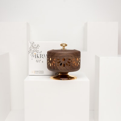 Otantik Buffet Mini Buffet Wood + Gold - Small