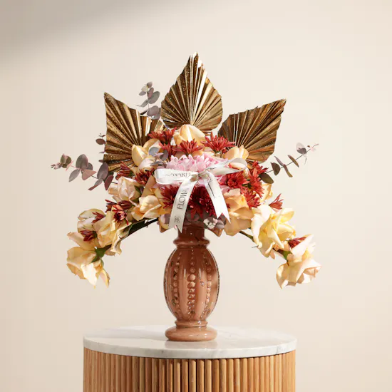 Glam Beauty Flower Vase