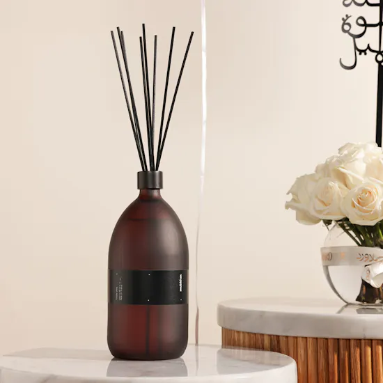 Mubkhar Tuscan Grove Reed Diffuser | Happy Birthday Roses Vase with Birthday Balloon