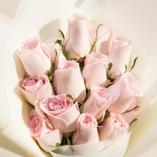 Patchi Classic Chocolate Box | Roses Bouquet and It’s A Girl Pink Cloud Balloons