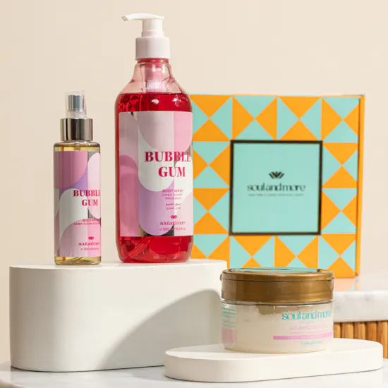 Soul and More Bubble Gum Dream Body Care Set