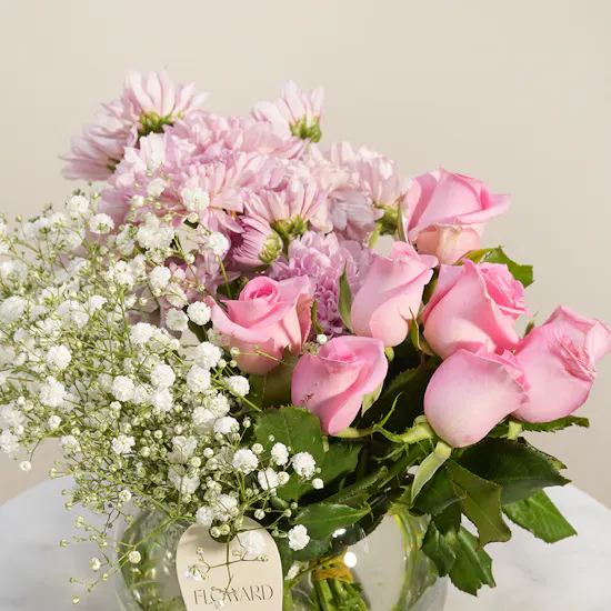 Floward Card 50 USD | Daydream Garden Flower Vase