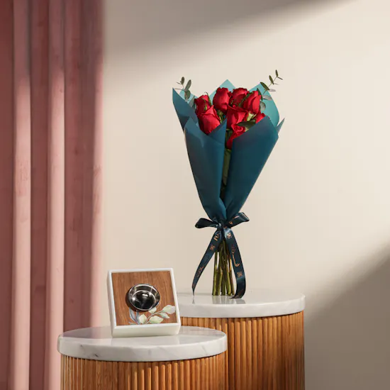 Almabakhir Floral Incense Burner | Soft Flowers