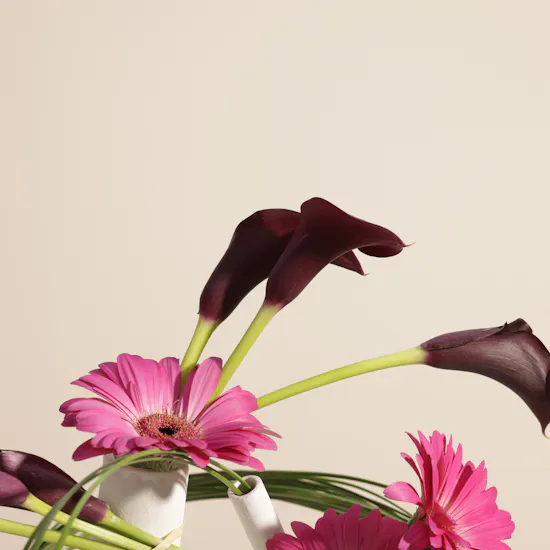Midnight Muse Flower Vase
