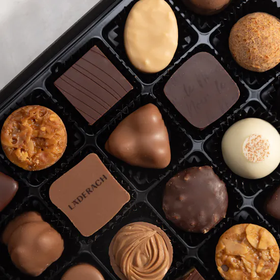 Läderach Praline and Truffle Assorted Medium Chocolate Box